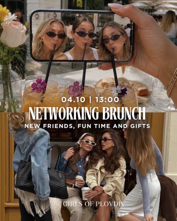 Networking Brunch at Utro Kapana – 04.10 ✨🥐